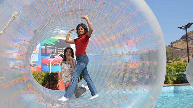 Must Try Amazing Roller Zorb at Della